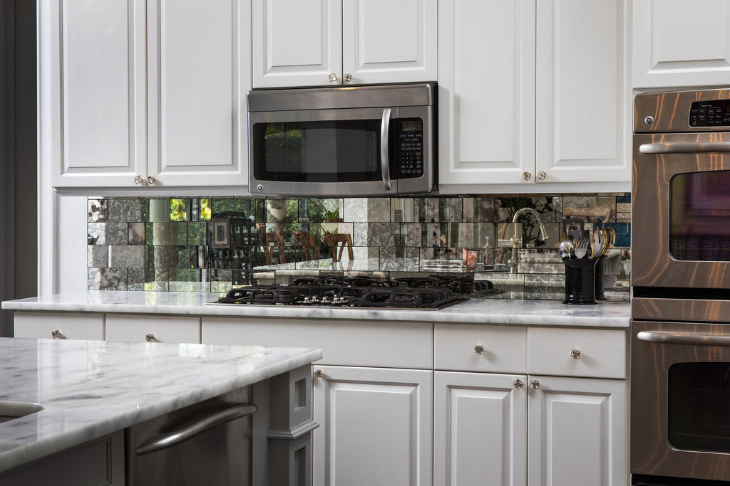 Antique Mirror Tiles