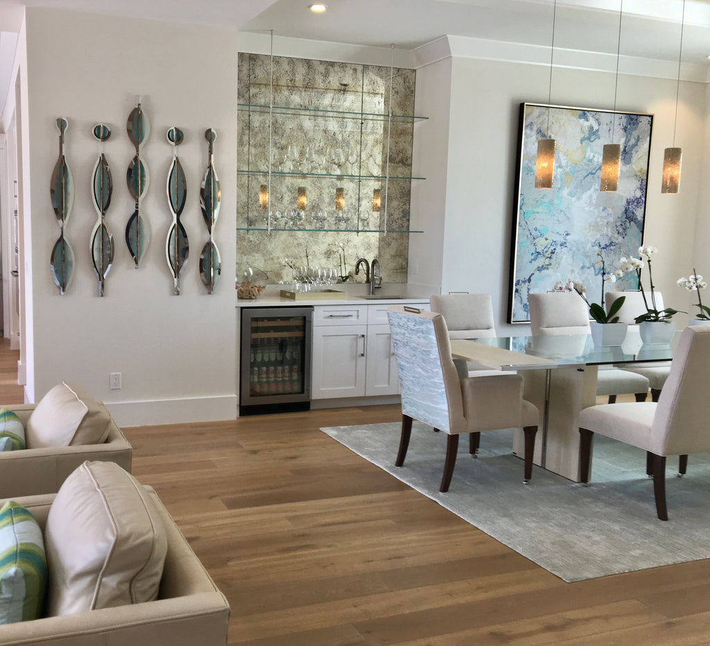 Antique Mirror Wet Bars